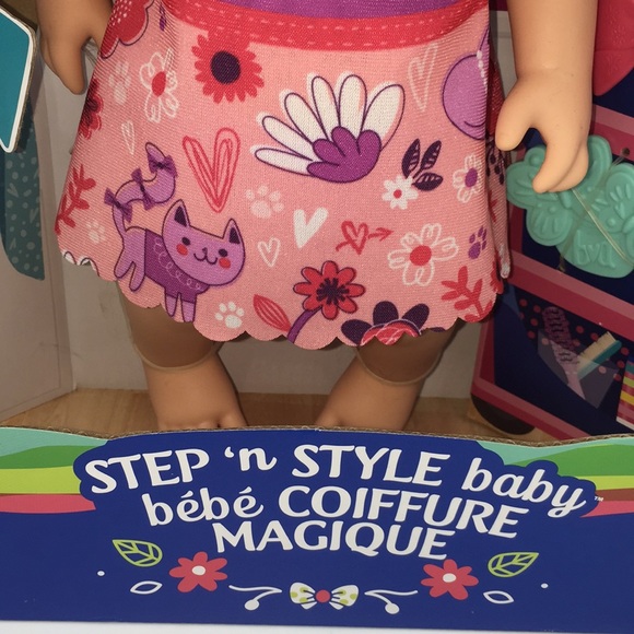 Baby Alive Step N Style Baby Doll Blonde with Growing Hair Interactive … - Picture 2 of 16